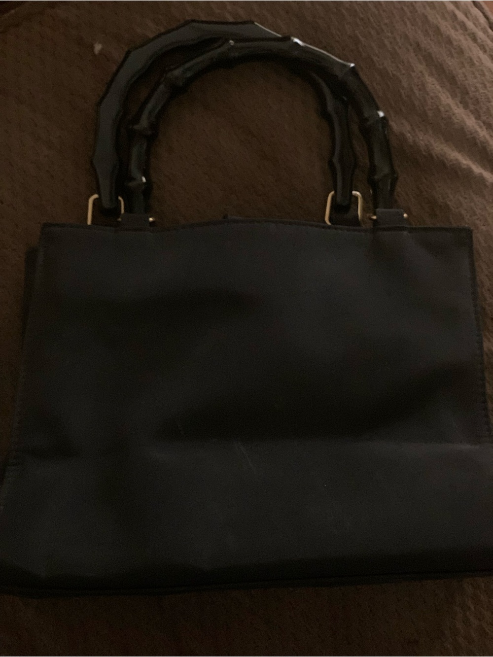 Kim Roger’s Holiday Black Pumpkin Embroidered Tote Bag - Picture 3 of 3